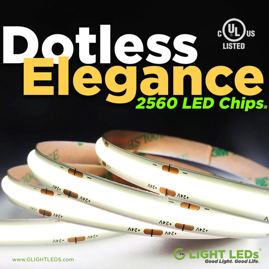 G Light LEDs | Dotless Elegance 2560 LED Chips