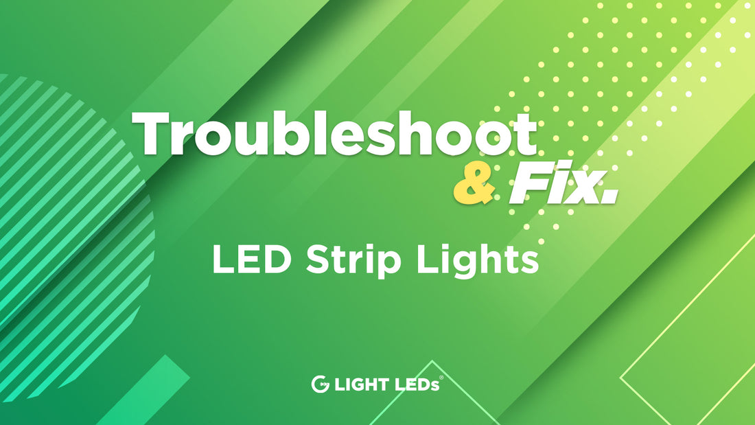 Comprehensive Guide for Troubleshooting and Fixing LED Strip Lights 