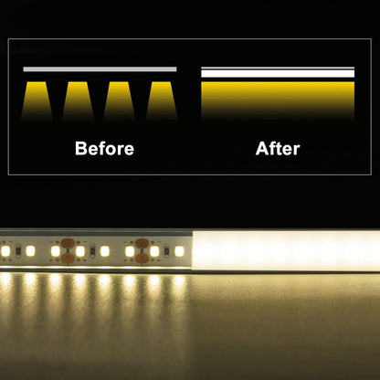 G-RadiantBeam LED Aluminum Channels - 5Packs