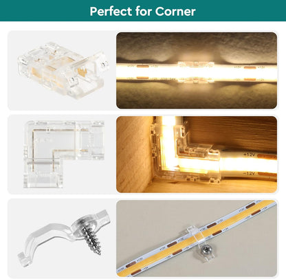 8mm Single-Color Connectors for COB and SMD