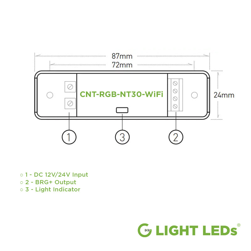 G Light RGB + WiFi Controller Mini