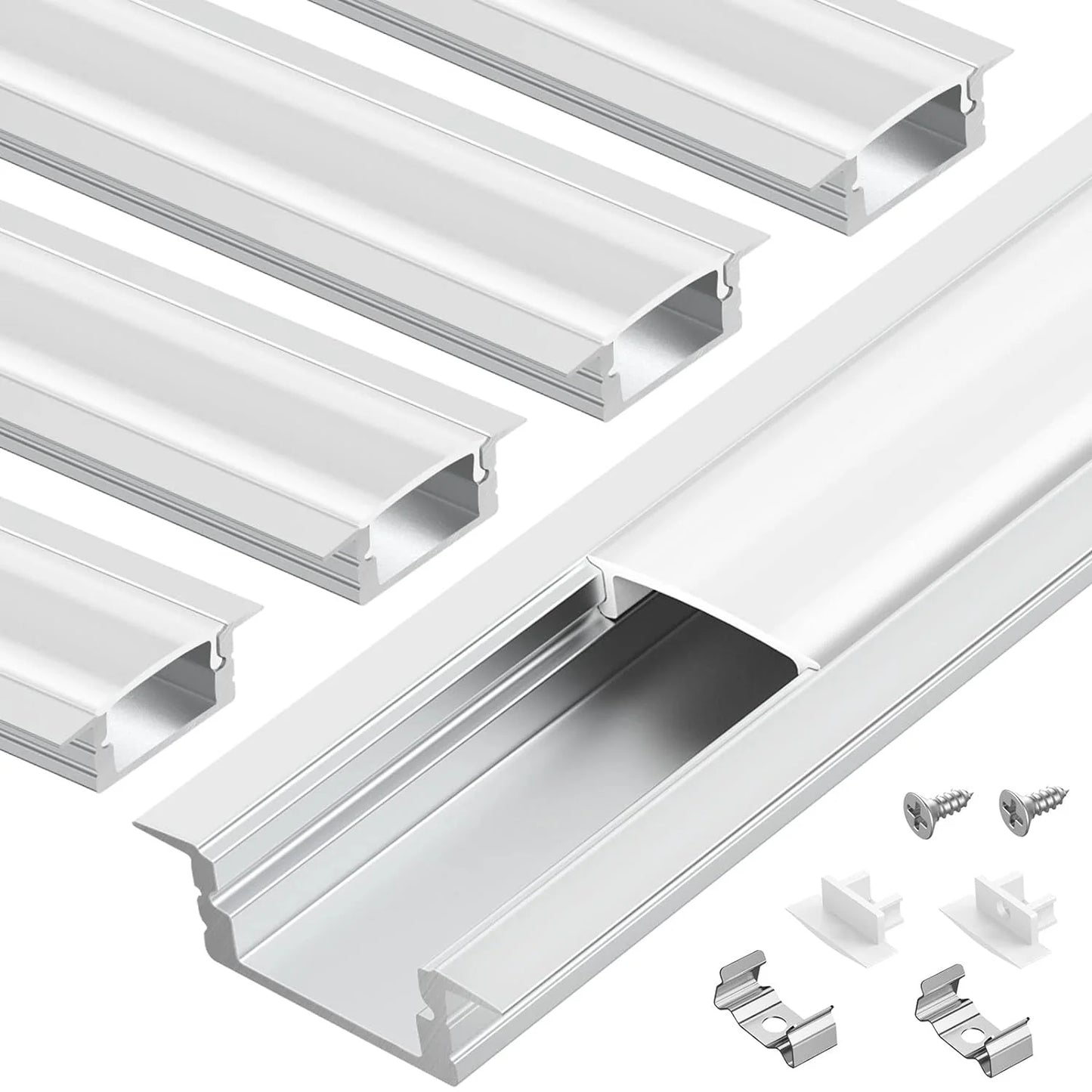 G-RadiantBeam LED Aluminum Channels - 5Packs